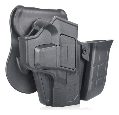 Funda Cytac Para Arma Porta Cargador Pistola Glock 19 23 32