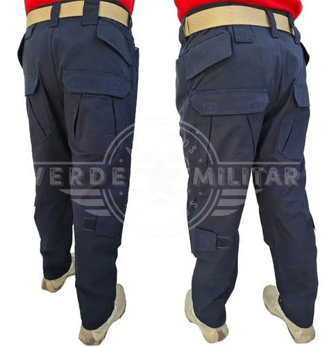Pantalón Táctico Con Rodillera Comando Gotcha Airsoft Police