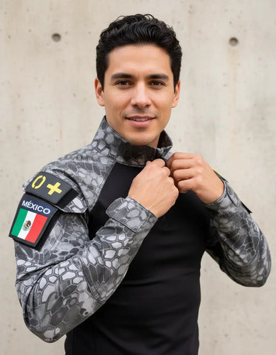 Playera Camisa Táctica Rápida Militar De Combate Camuflaje Gotcha Airsoft Deportiva Porta