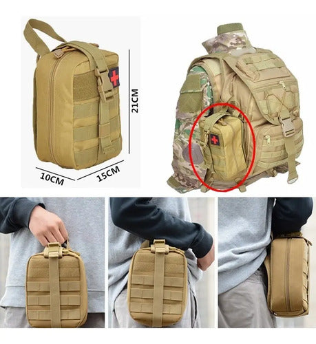 Bolsa Táctica Pouch Sistema Molle Para Chaleco O Mochilas