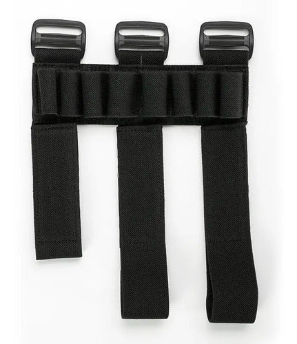 Cinturón Táctico Cartuchera Para Brazo O Culata Porta Cartuchos Tiros Balas Cargadores Esc