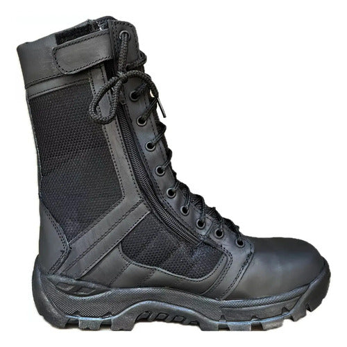 Botas Ultra Ligeras Militares Policiaca Swat Kaki Negra Gris