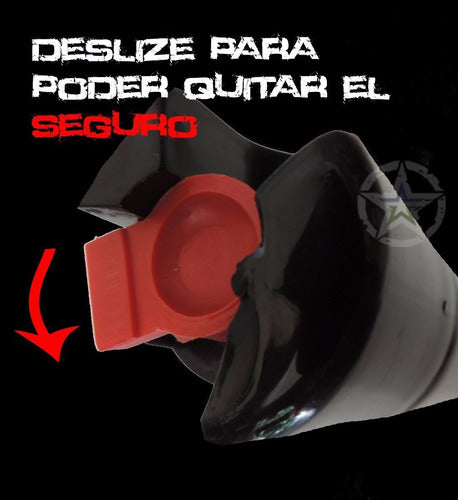 Potente Paralizador Pimienta D Bolsillo Defensa Personal Anti Robo Secuestro Acoso Delincuencia Protección Seguridad 30g