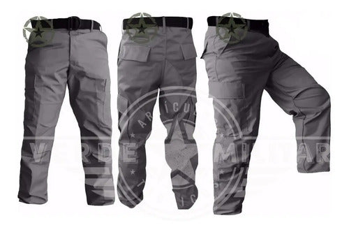 Pantalón Táctico Militar Bolsas De Cargo Comando Operativo Ripstop Antirrasgadura Uniforme
