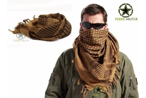 Bufanda Militar Shemagh Palestina Turbante Arabe Original Sixka 707 Gotcha Airsoft Policía