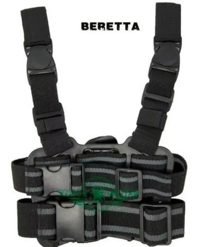 Funda Piernera Serpa Para Glock O Beretta O Px4storm Holster