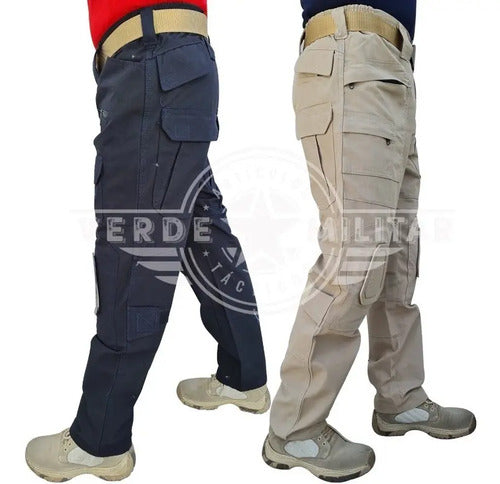 Pantalón Táctico Con Rodillera Comando Gotcha Airsoft Police