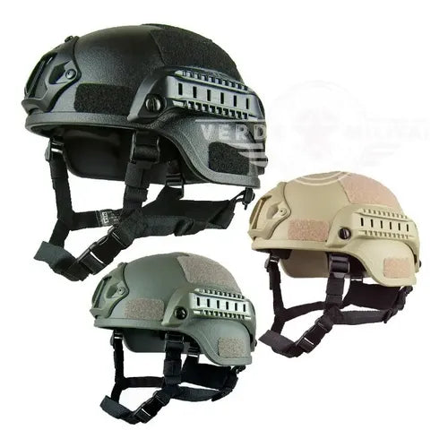 Casco Militar Táctico Policia Gotcha Paintball Airsoft Moto