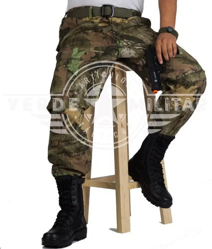 Pantalon Tactico Militar Bolsas De Cargo Camuflaje Gotcha Combate Uniforme Guardias Seguri