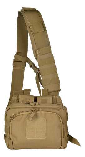 Mochila Sobaquera Mariconera Canguerera Táctica Militar