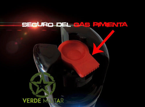 G A S Pimienta Defensa Personal Antirobo Secuestro Acoso 30g