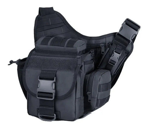 Mochila Tactica Militar Pechera Mariconera Pushpack Bolsa De Viaje Cangurera Cruzada Molle