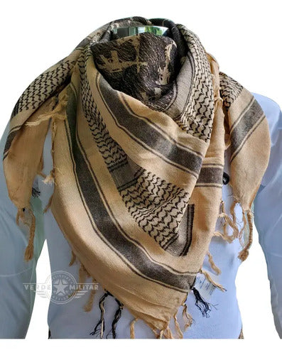 Shemagh Bufanda Militar Turbante Arabe Gotcha Airsoft Paintb