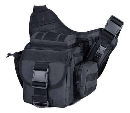 Mochila Tactica Militar Pechera Mariconera Pushpack Bolsa De Viaje Cangurera Cruzada Molle