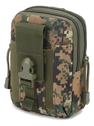 Funda Táctica Militar Bolsa Cartera Botiquín Accesorio Molle Cinturón Mochila Chaleco Port