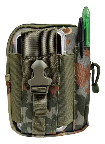 Funda Táctica Militar Bolsa Cartera Botiquín Accesorio Molle Cinturón Mochila Chaleco Port