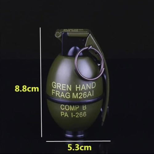 Encendedor De Metal Creativo Militar, Mechero Y Llavero