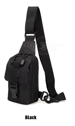 Funda Cartera Táctica Bolsa Cruzada De Seguridad Para Viaje Porta Celular Objetos Personal