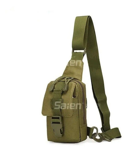 Funda Cartera Táctica Bolsa Cruzada De Seguridad Para Viaje Porta Celular Objetos Personal