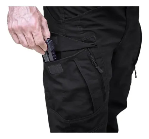 Pantalon De Bolsas De Cargo Tela Ripstop Antirrasgadura