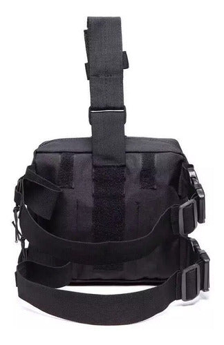 Mochila Piernera Trabajo Molle Porta Cargador Oculto Caza