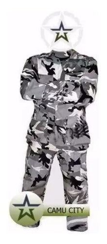Pantalón O Camisola Militar Camuflajeado Gotcha Airsoft Camu