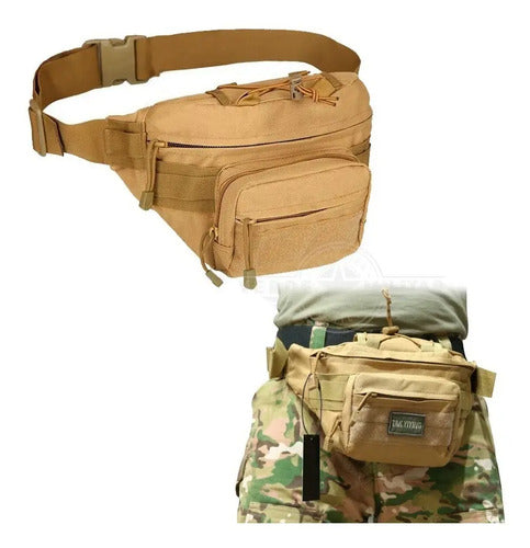 Mochila Cangurera Táctica Militar Molle Mariconera Cartera De Viaje Camping Excursión Alpi