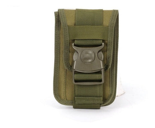 Funda Táctica Porta Celular Cartera Molle Tarjetero Viaje