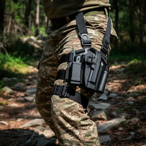 Funda Piernera Serpa Para Glock O Beretta O Px4storm Holster