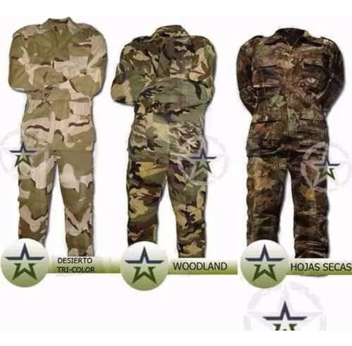 Pantalones Militares Camuflajeados Gotcha Airsoft Uso Rudo