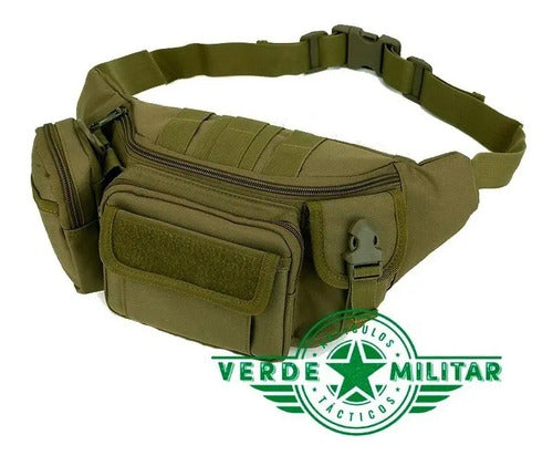 Mochila Cangurera Táctica Militar Mariconera Molle Cartera D Viaje Turista Excursión Campi