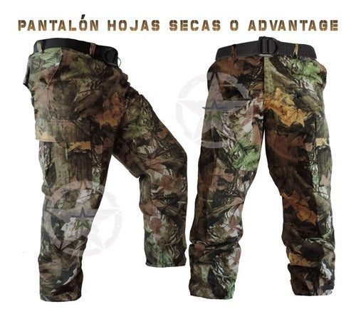 Pantalon Tactico Militar Bolsas De Cargo Camuflaje Gotcha Combate Uniforme Guardias Seguri