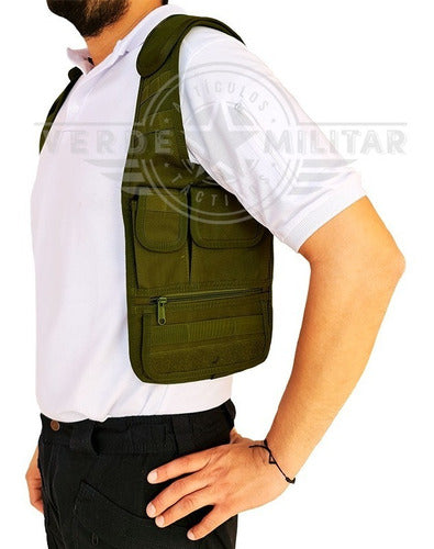 Mochila Táctica Cruzada Pushpack Mariconera Pechera Ligera Antirobo Bolsa Rápida De Viaje