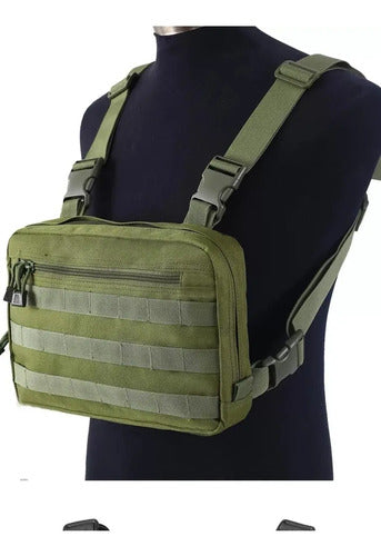 Mochila Táctica Militar Pechera Cruzada De Hombro Bolsa De Viaje Deportiva Trabajo Camping