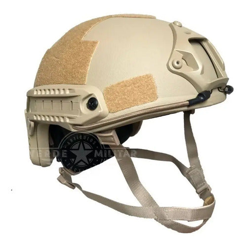 Casco Tactico Militar De Riel Operaciones Especiales Rescate