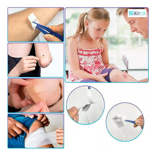 Kit De Primeros Auxilios Portátil Estuche Botiquín De Viaje