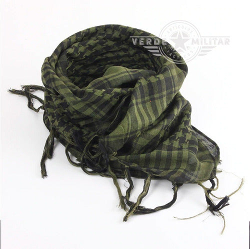 Shemagh Turbante Palestina Árabe Bufanda Militar 100% Algodón Protección Solar Velo Deportivo Moderno Gotcha Airsoft