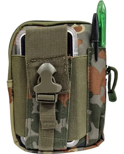 Funda Táctica Militar Bolsa Cartera Botiquín Accesorio Molle Cinturón Mochila Chaleco Port