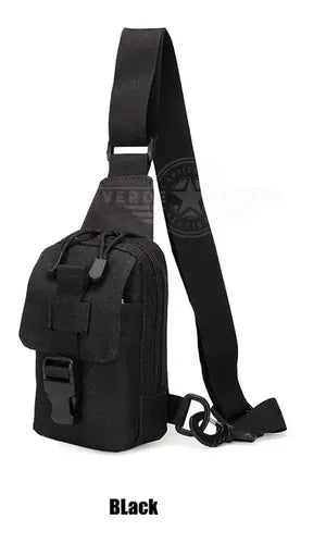 Funda Cartera Táctica Bolsa Cruzada De Seguridad Para Viaje Porta Celular Objetos Personal