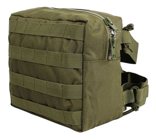 Mochila Piernera Trabajo Molle Porta Cargador Oculto Caza