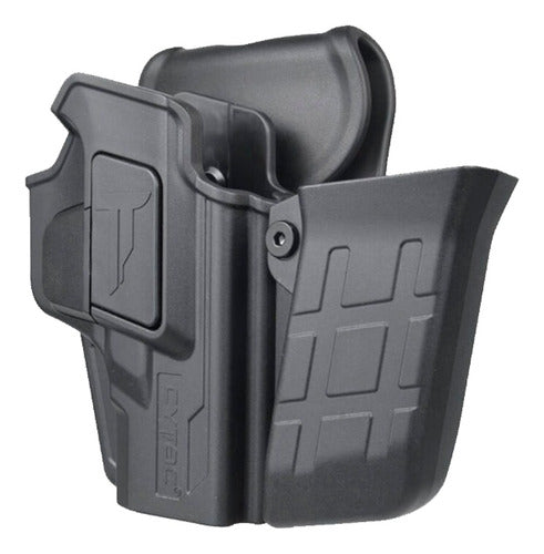 Funda Cytac Para Arma Porta Cargador Pistola Glock 19 23 32