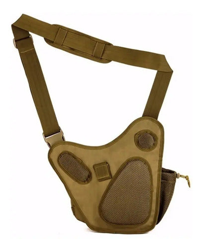 Mochila Tactica Militar Pechera Mariconera Pushpack Bolsa De Viaje Cangurera Cruzada Molle