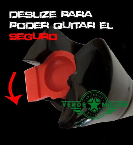 3 Pz Gas Pimienta Lacrimógeno Defensa Personal De Bolsillo