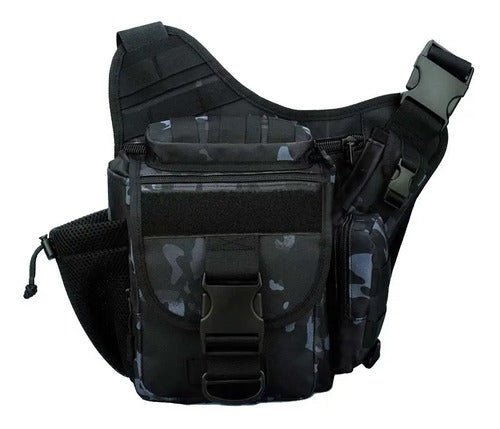 Mochila Tactica Militar Pechera Mariconera Pushpack Bolsa De Viaje Cangurera Cruzada Molle