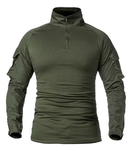 Camisa Playera Táctica Rápida D Combate Gotcha Airsoft Sport
