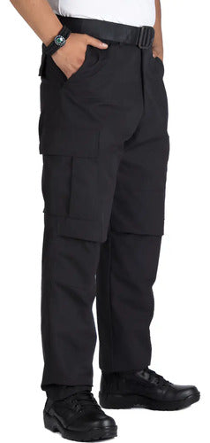 Pantalón Táctico Militar Bolsas De Cargo Comando Operativo Ripstop Antirrasgadura Uniforme