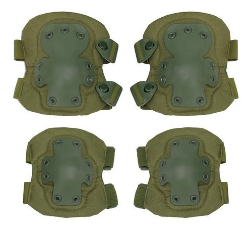 Rodilleras Y Coderas Deportes Skaters Patines Gotcha Airsoft