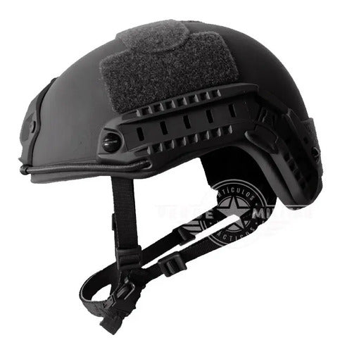 Casco Tactico Militar De Riel Operaciones Especiales Rescate