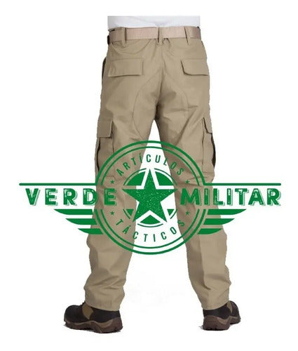 Pantalón Táctico Militar Bolsas De Cargo Comando Operativo Ripstop Antirrasgadura Uniforme