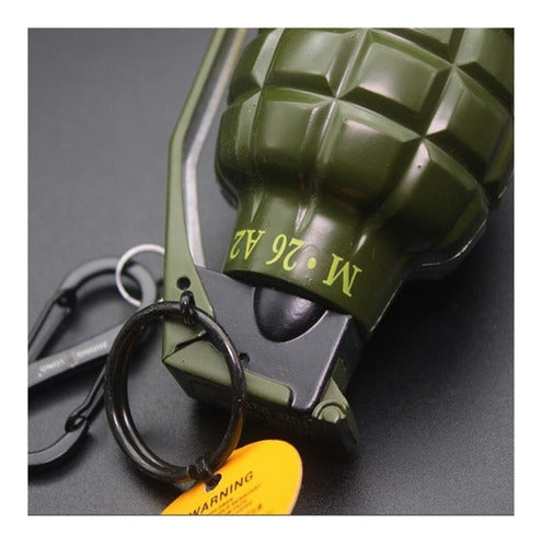 Encendedor De Metal Creativo Militar, Mechero Y Llavero